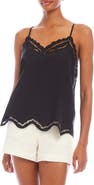 FIFTEEN TWENTY Marian Embroidered Cotton Camisole