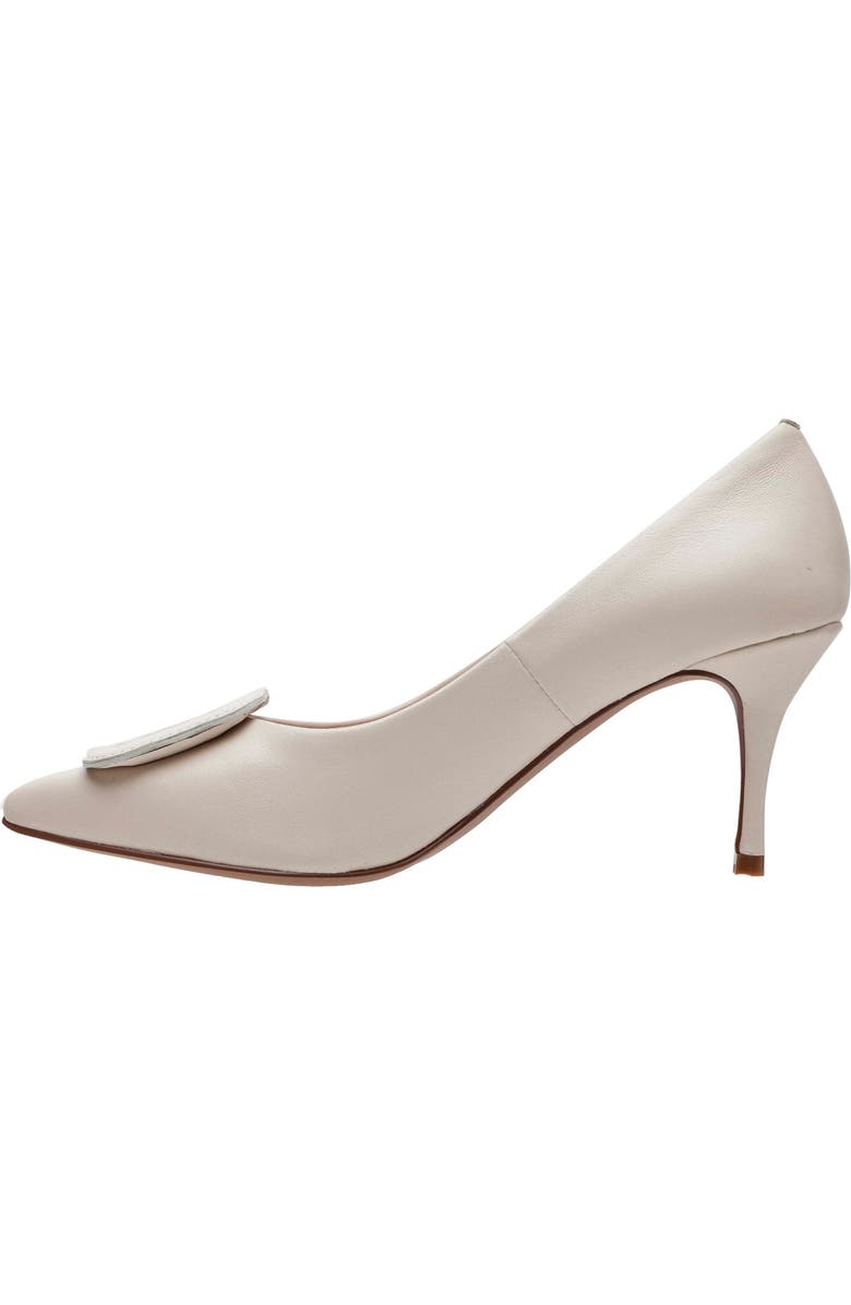 Linea Paolo Pieri Pointed Toe Pump, Alternate, color, Cream