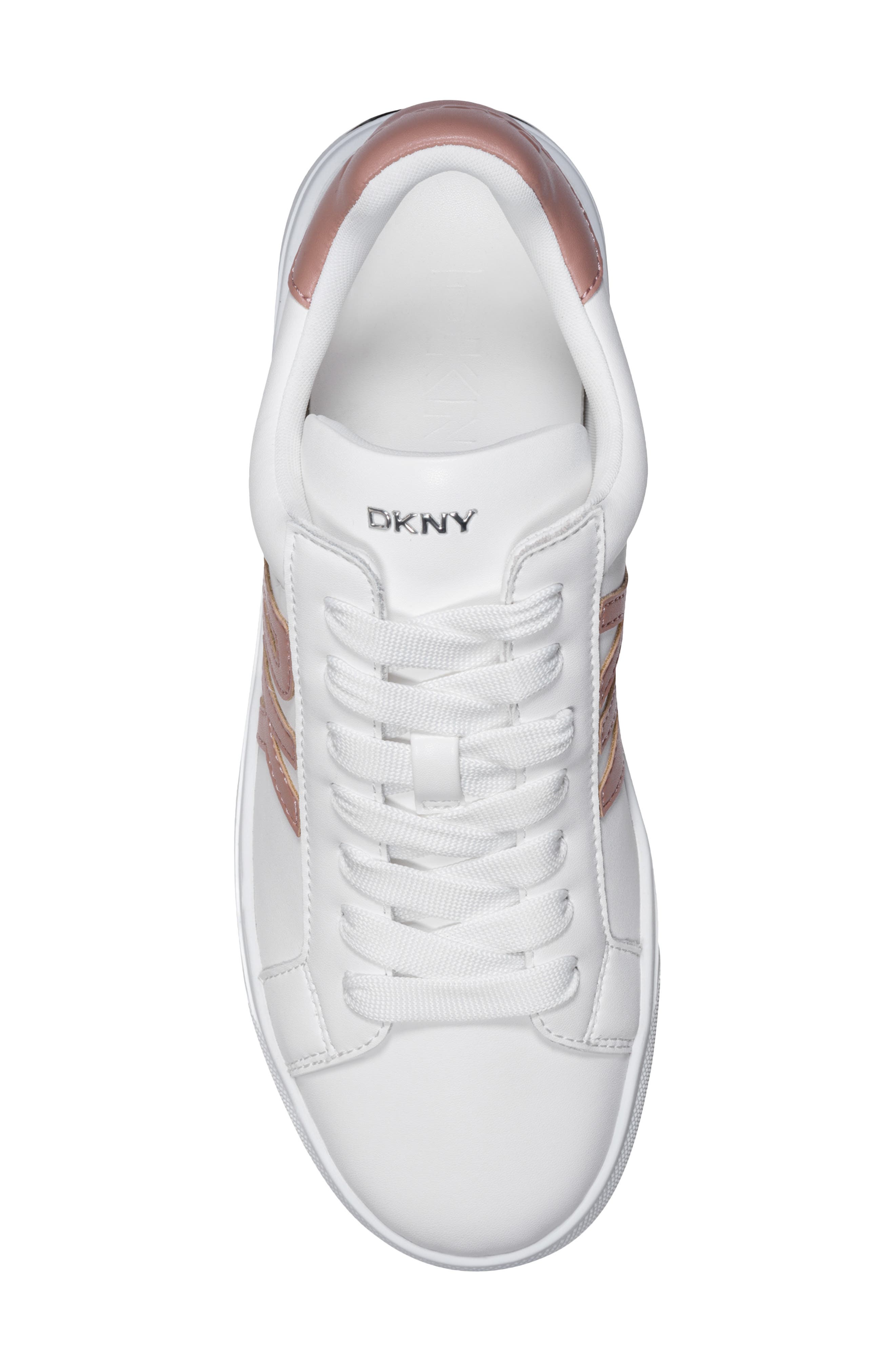 DKNY Abeni Sneaker, Alternate, color, White/ Blush