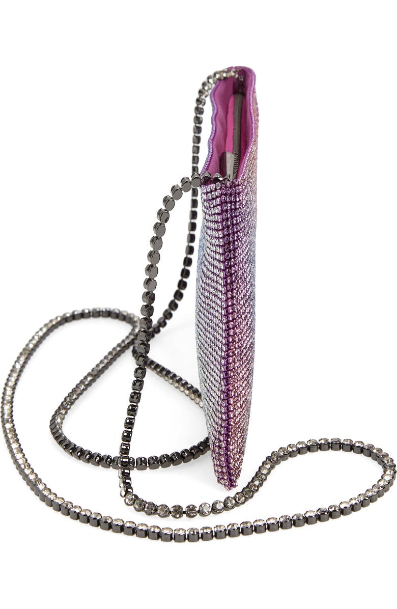 Benedetta Bruzziches Your Best Friend Crystal Embellished Crossbody Bag, Alternate, color,