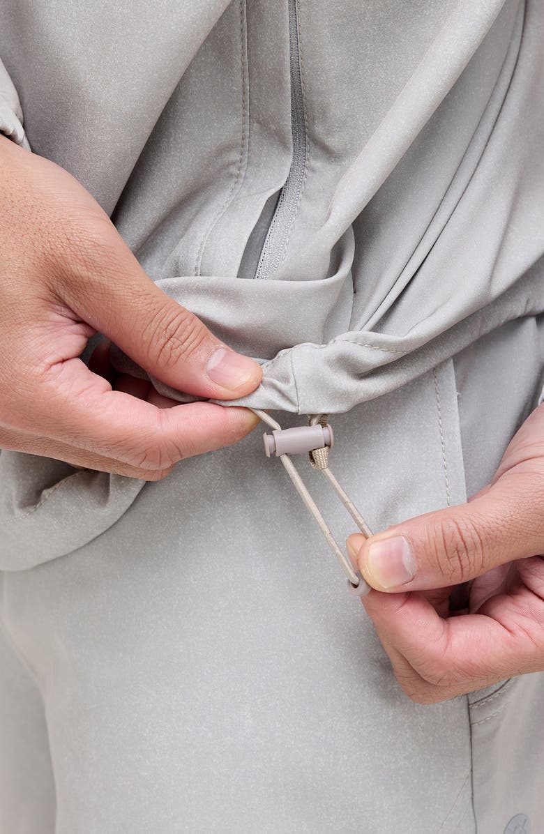 Stance Water Repellent Warm-Up Jacket, Alternate, color, Stringgrey