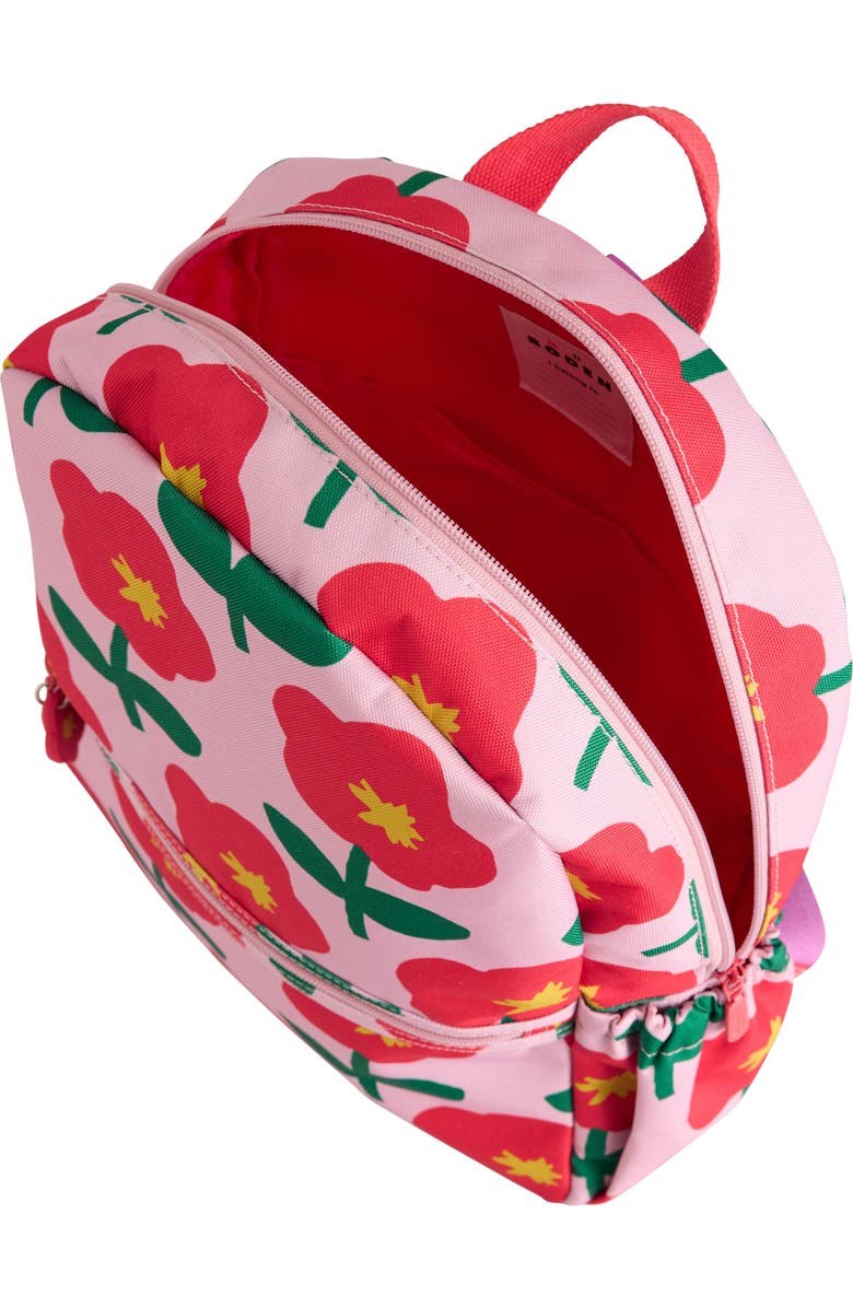 Mini Boden Kids' Cutout Flower Backpack, Alternate, color,