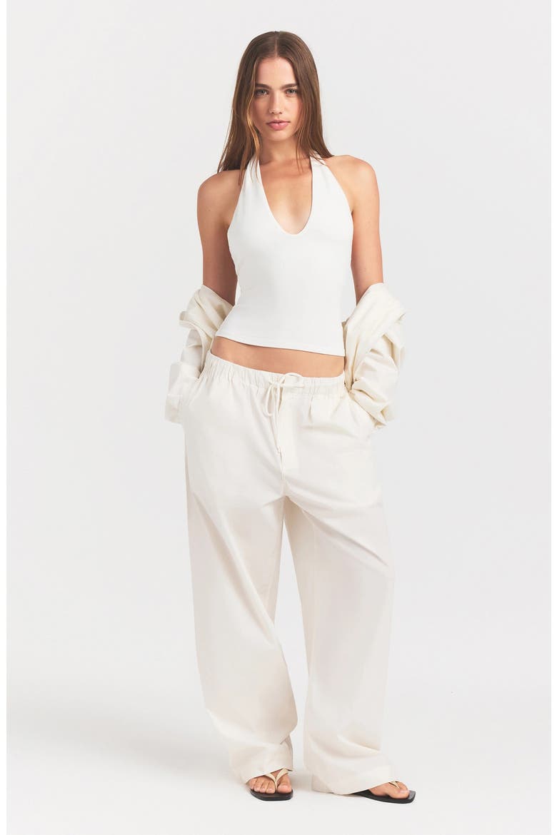 Oversize Straight Leg Pants, Alternate, color, EGRET