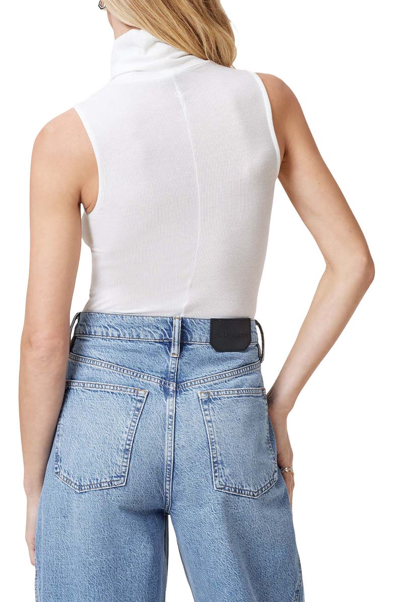 AllSaints Bec Turtleneck Tank, Alternate, color, Optic White