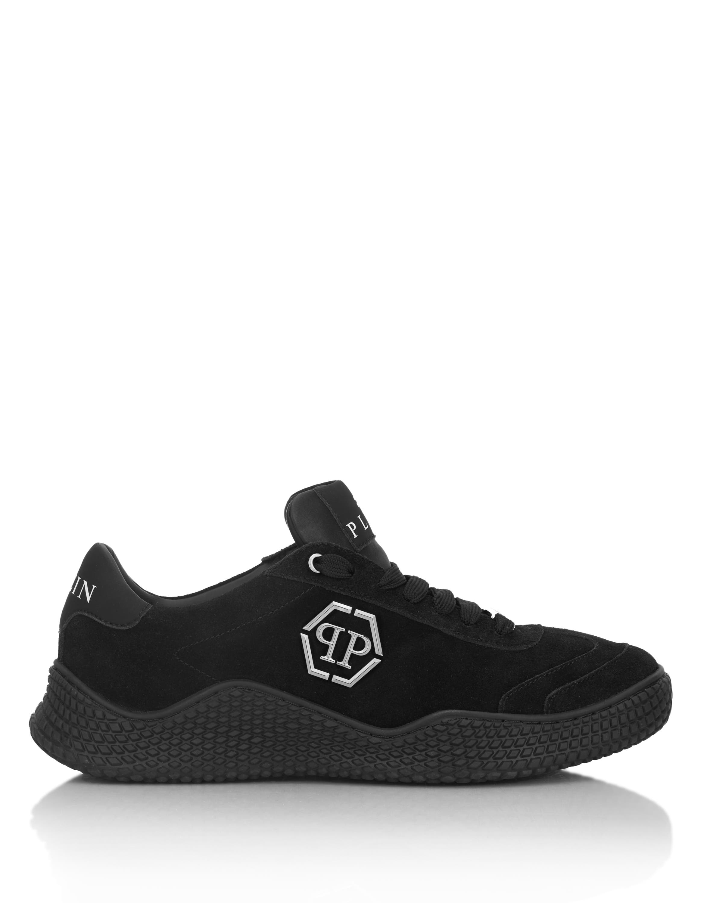 Suede Runner Hexagon Unisex, Alternate, color, black/black