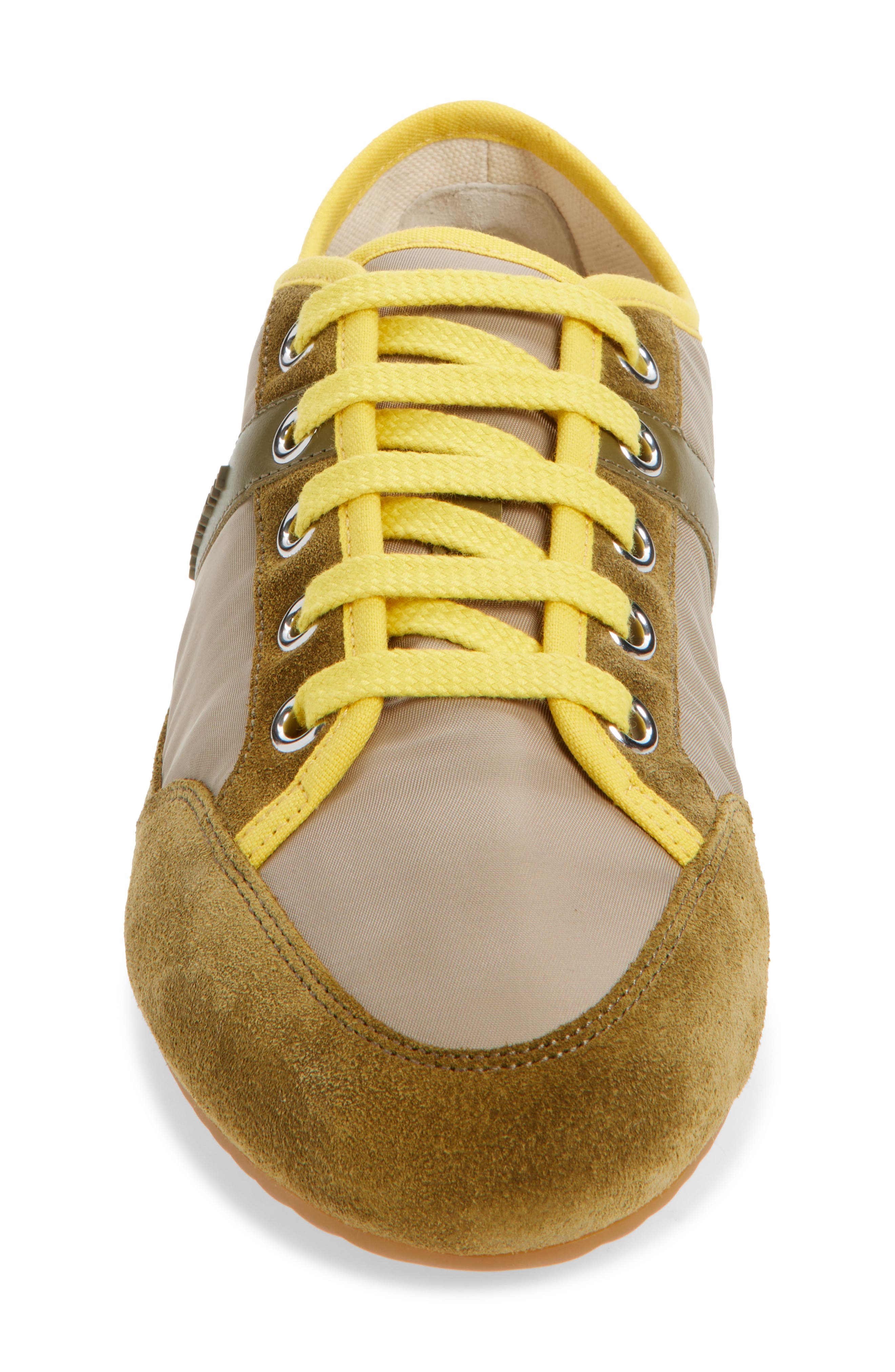 Givenchy Slim Sneaker, Alternate, color, Khaki/ Yellow