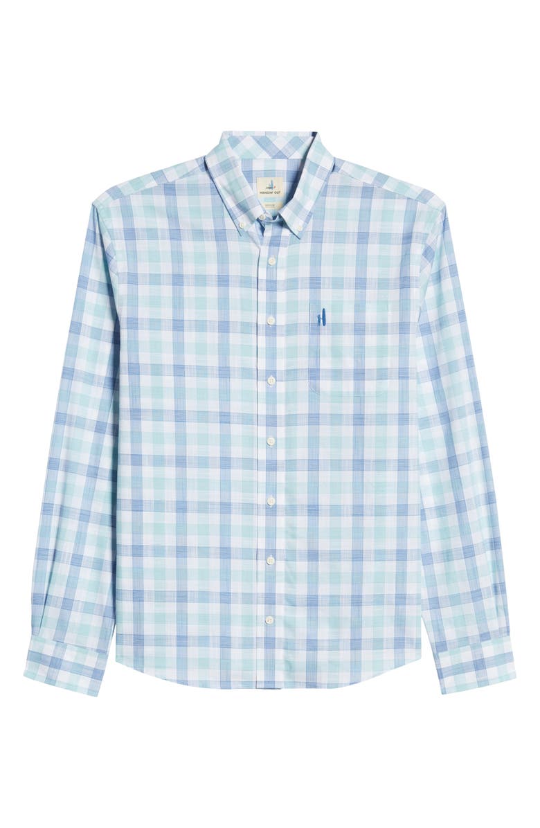 johnnie-O Humphrey Classic Fit Check Button-Down Shirt, Alternate, color, 