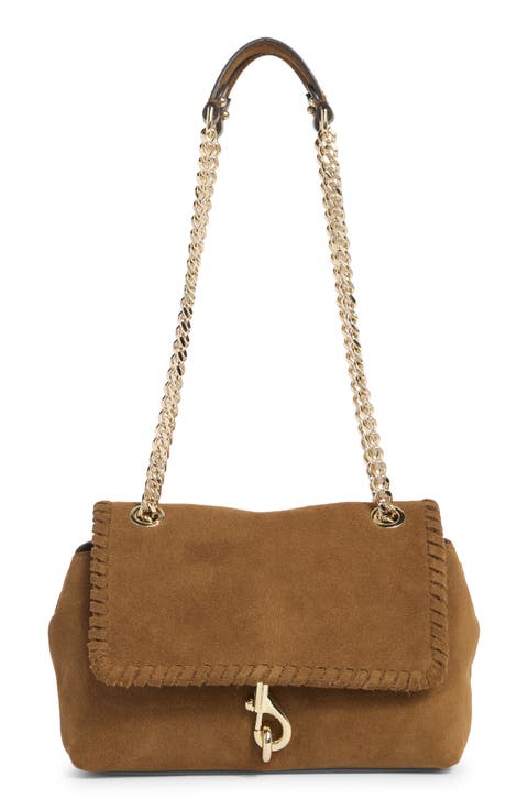 Edie Whipstitch Leather Crossbody