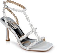 Badgley Mischka Collection Camilia Square Toe Sandal