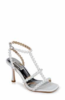 Badgley Mischka Collection Camilia Square Toe Sandal