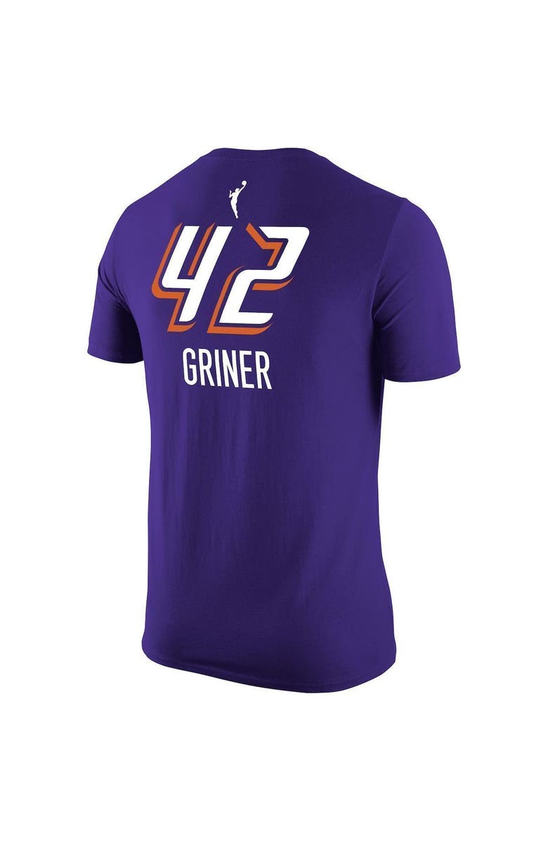 Nike Men's Nike Brittney Griner Purple Phoenix Mercury Explorer Edition Name & Number T-Shirt, Alternate, color, 