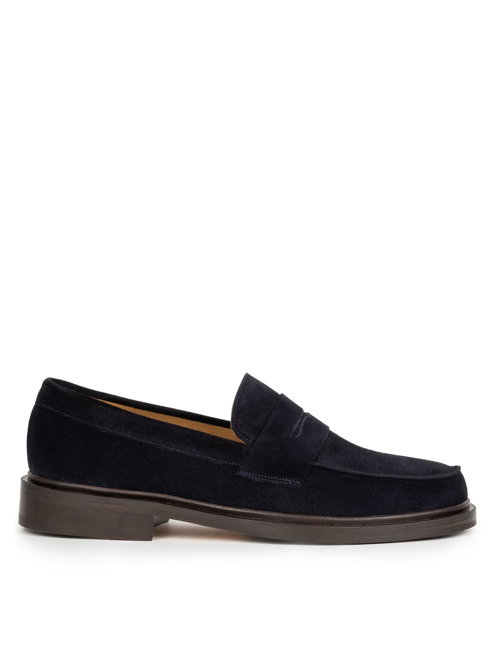 Flint Loafers, Alternate, color, Navy