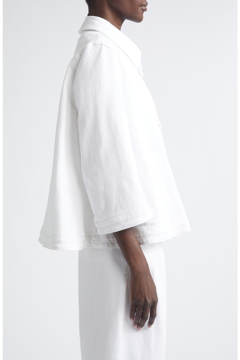 Hayden Double Breasted Jacket, Alternate, color, OPTIC WHITE