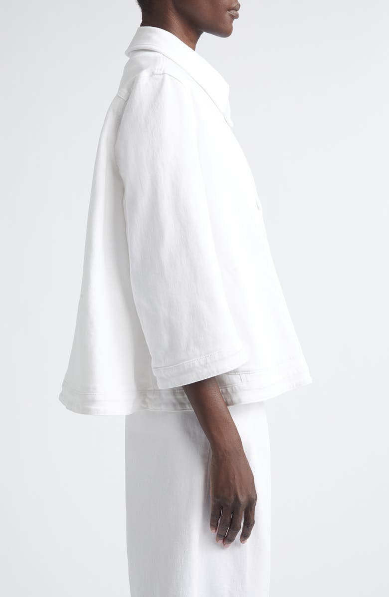Altuzarra Hayden Double Breasted Jacket, Alternate, color, Optic White