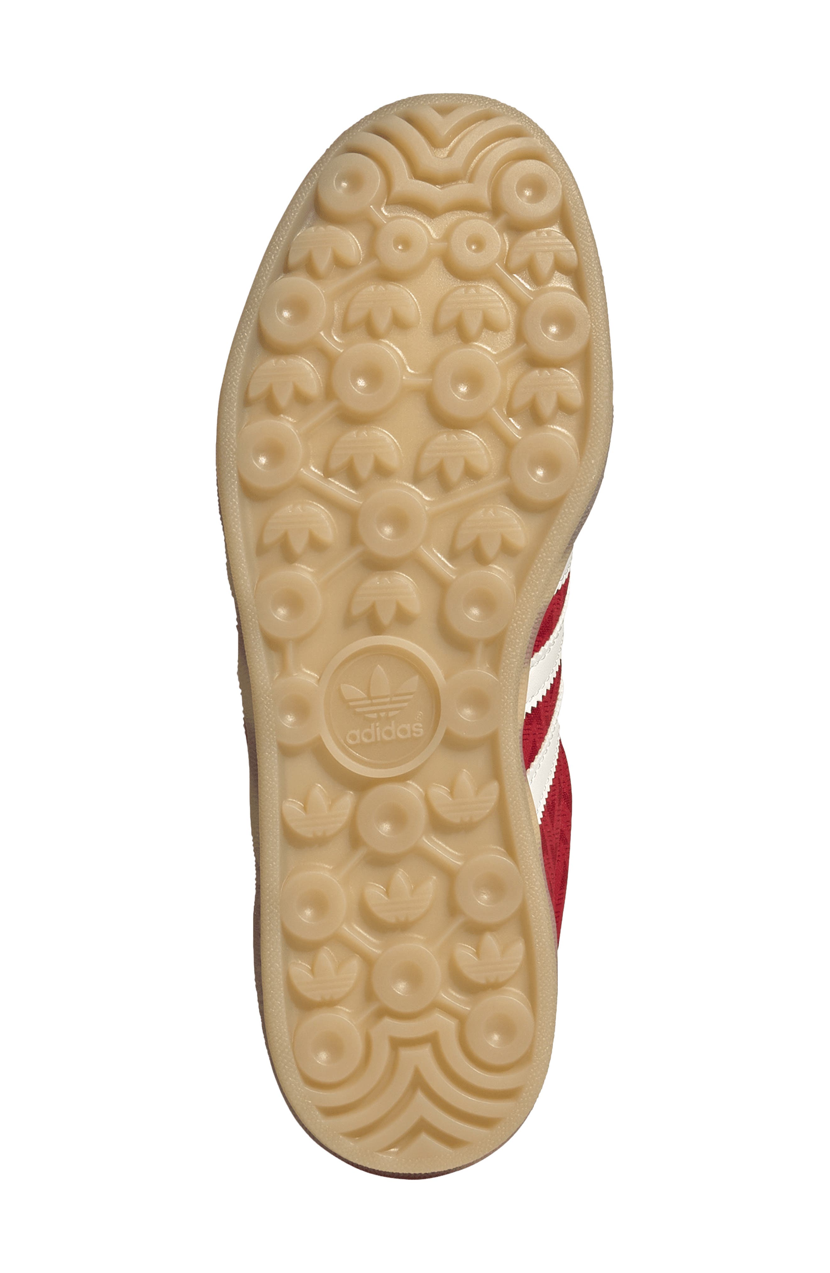 adidas Gazelle Indoor Sneaker, Alternate, color, Scarlet/ Core White/ Gum 3