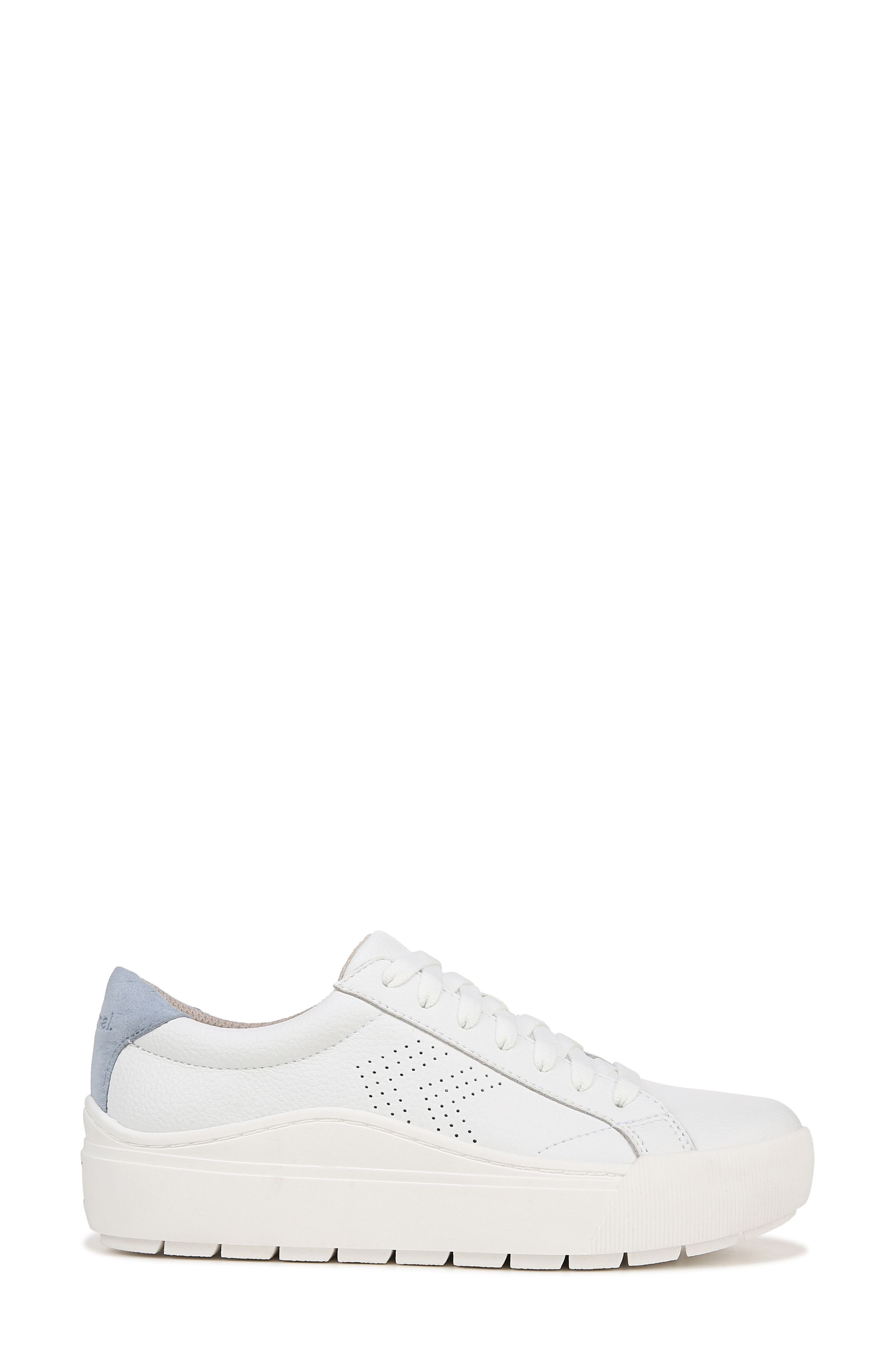 Dr. Scholl's Take It Easy Water-Repellent Sneaker, Alternate, color, White Blue