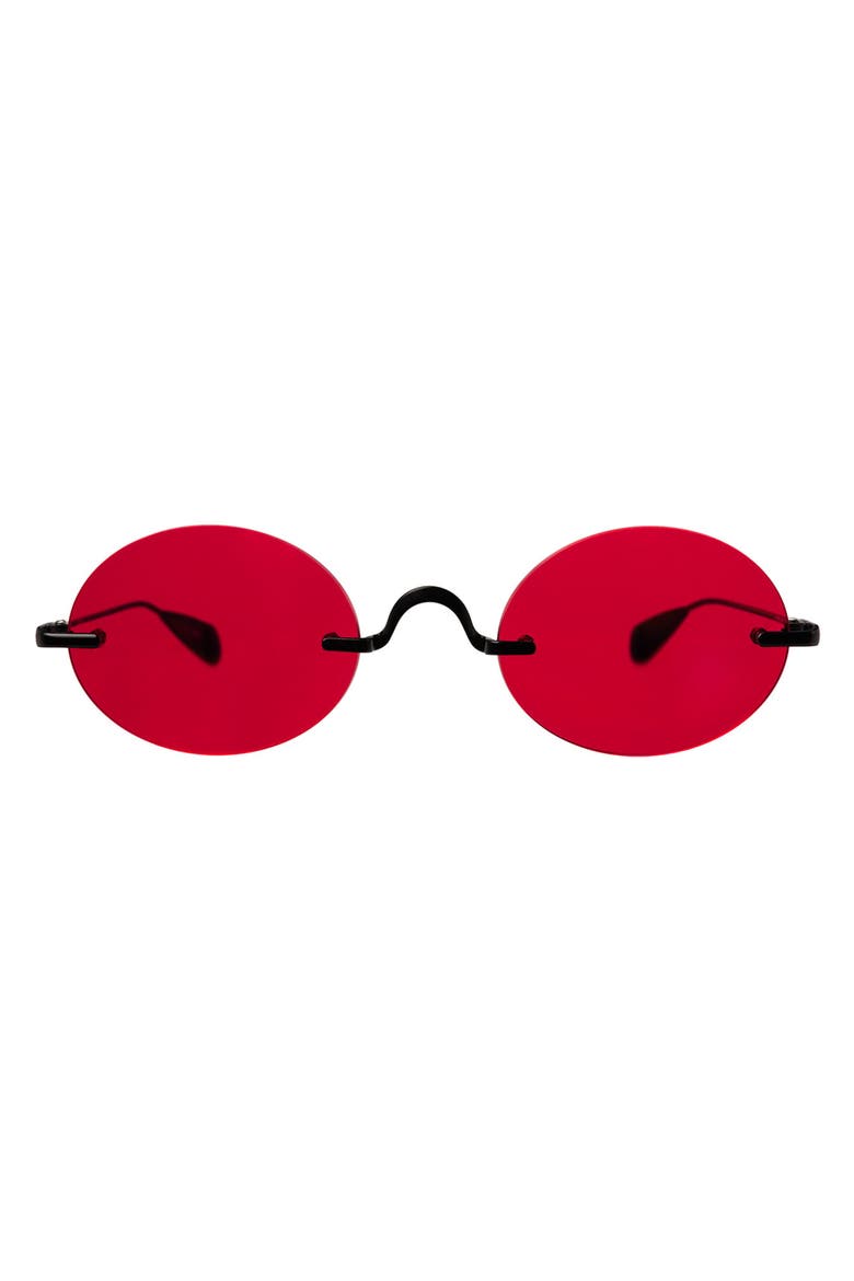 Havana Sunglasses, Main, color, Matte Black / Red