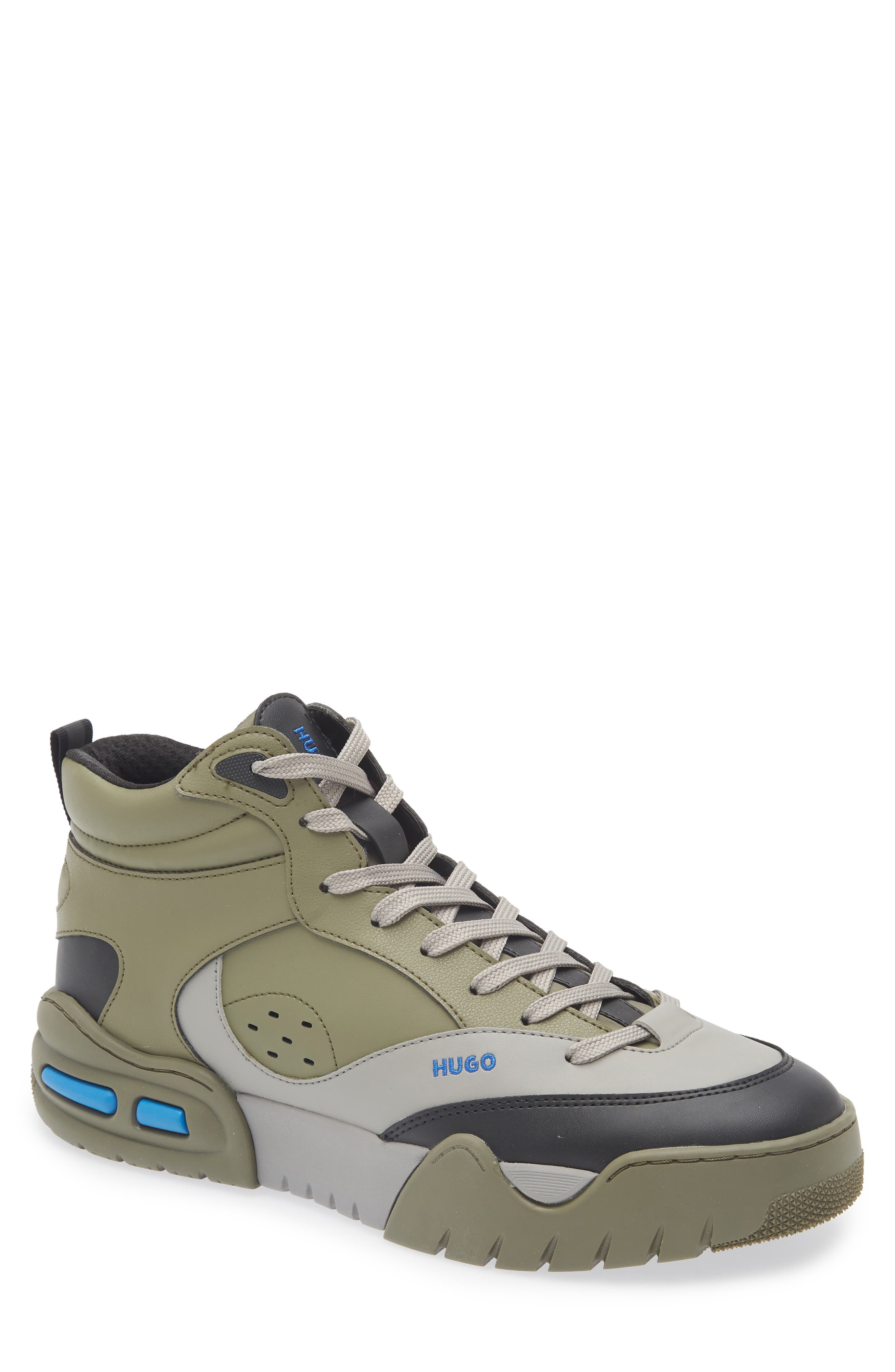 BOSS Kedge High Top Sneaker, Main, color, 