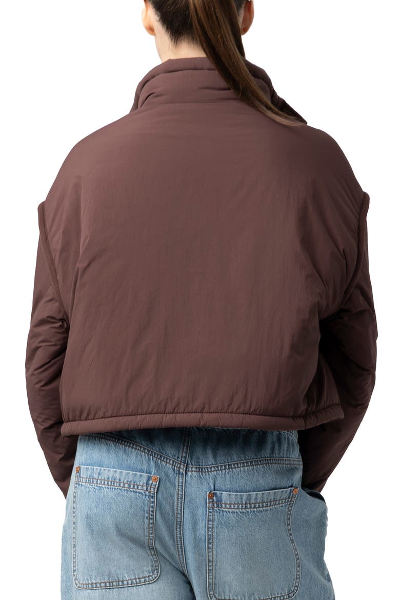 Insulated Crop Jacket, Alternate, color, WINNING STREAK