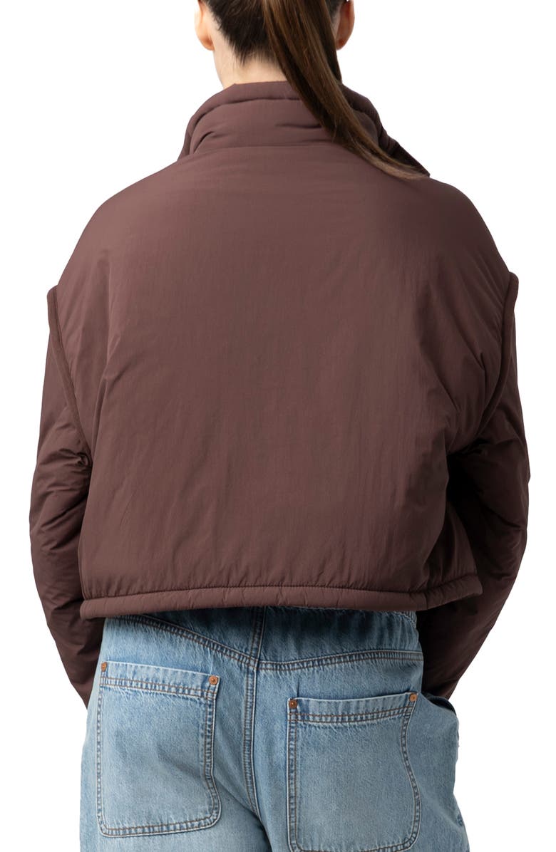 BLANKNYC Insulated Crop Jacket, Alternate, color, Winning Streak