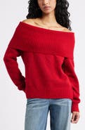 BP. Off the Shoulder Sweater