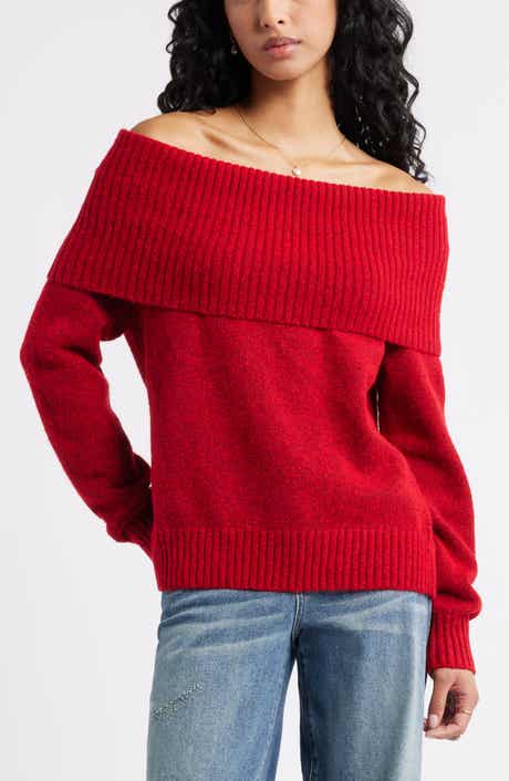 BP. Off the Shoulder Sweater