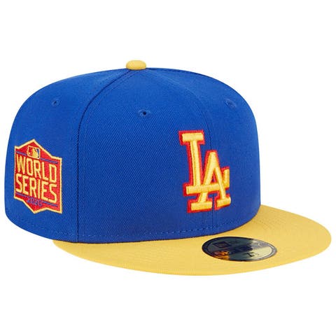 Men's New Era  Royal/Yellow Los Angeles Dodgers Empire 59FIFTY Fitted Hat