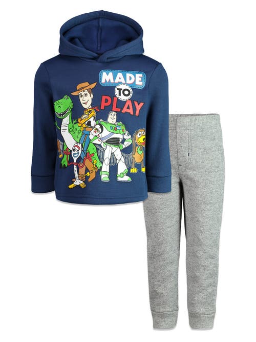 Disney Toy Story Buzz Lightyear Fleece Hoodie & Pants Set In Multi