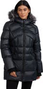 Pajar Women's Ares Fixed Hood Puffer with Fixed Bib