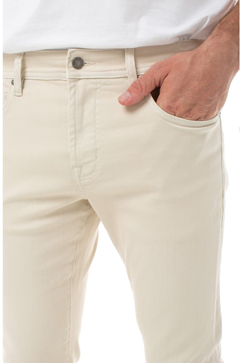 Kingston Modern Slim Straight Leg Jeans, Alternate, color, WHITE CHALK
