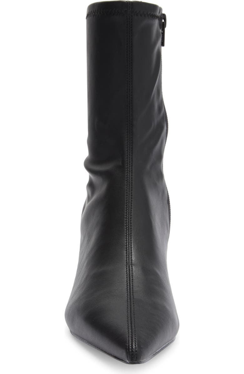 ASOS DESIGN Ryder Kitten Heel Bootie, Alternate, color, Black