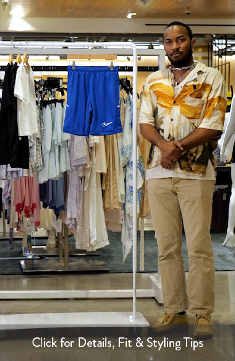 Kids' Academy Dri-FIT Soccer Shorts, sales video thumbnail