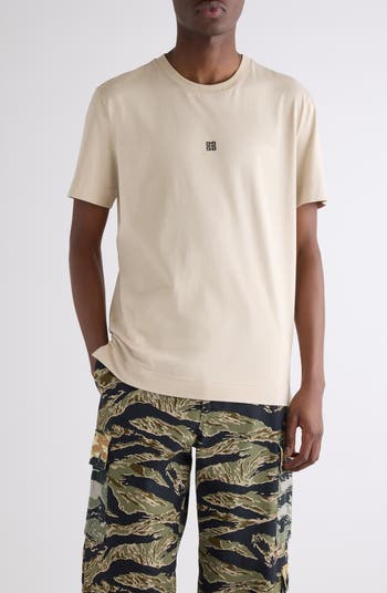 Givenchy Slim Fit 4G Embroidered Cotton T-Shirt | Nordstrom