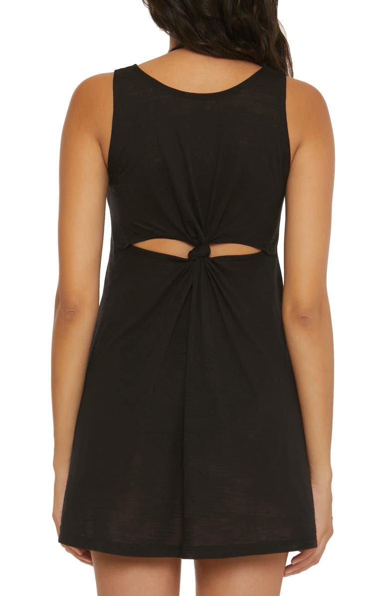 Becca Knot Back Tank Minidress, Alternate, color, 