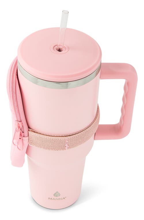 Core Home Agenda™ Stainless Steel Tumbler With Bottle Bag In Pink
