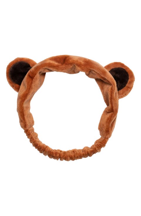 Brown Bear Facial Skin Care Headband