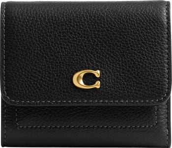 即納☆【COACH】Essential Polished Pebbleショルダーウォレット Amazon.com: Coach Polished Pebble Leather Essential Mini