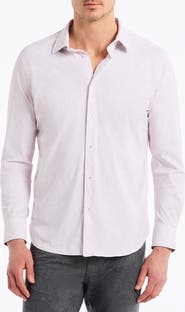 Robert Graham Thurston Paisley Knit Button-Up Shirt