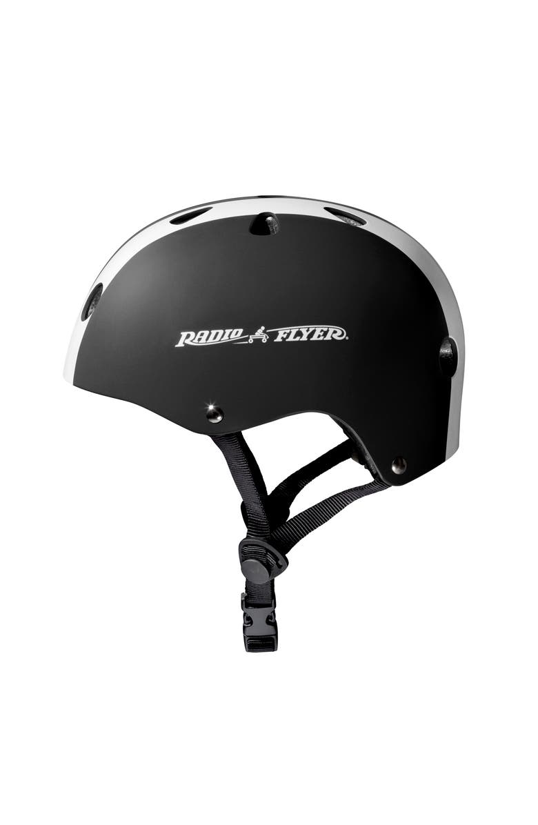 Radio Flyer Helmet, Alternate, color, Satin Black