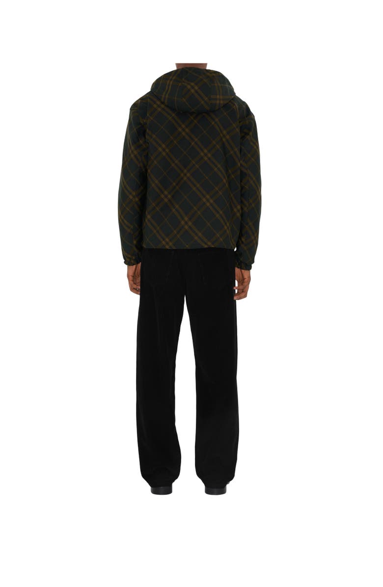Burberry Reversible Check Hooded Jacket, Alternate, color, 