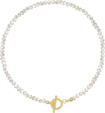 Pearl Necklace Freshwater Pearl Necklace with Baroque Freshwater Pearls