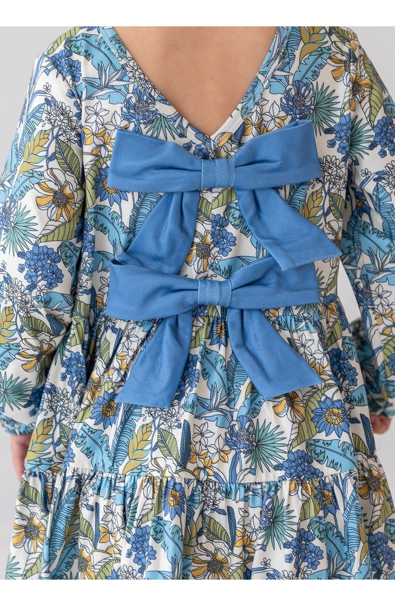 Mabel + Honey Leah Floral Dress, Alternate, color, Blue