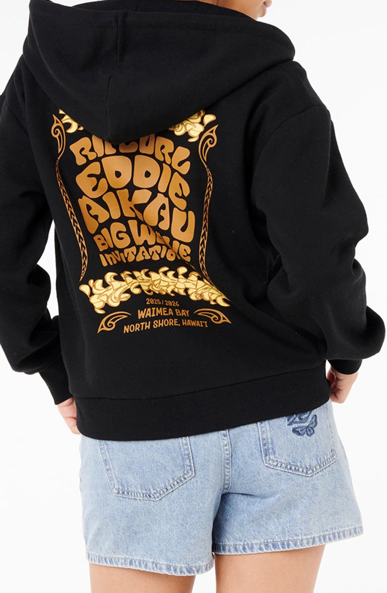 Rip Curl Eddie Would Go Hoodie, Alternate, color, Black