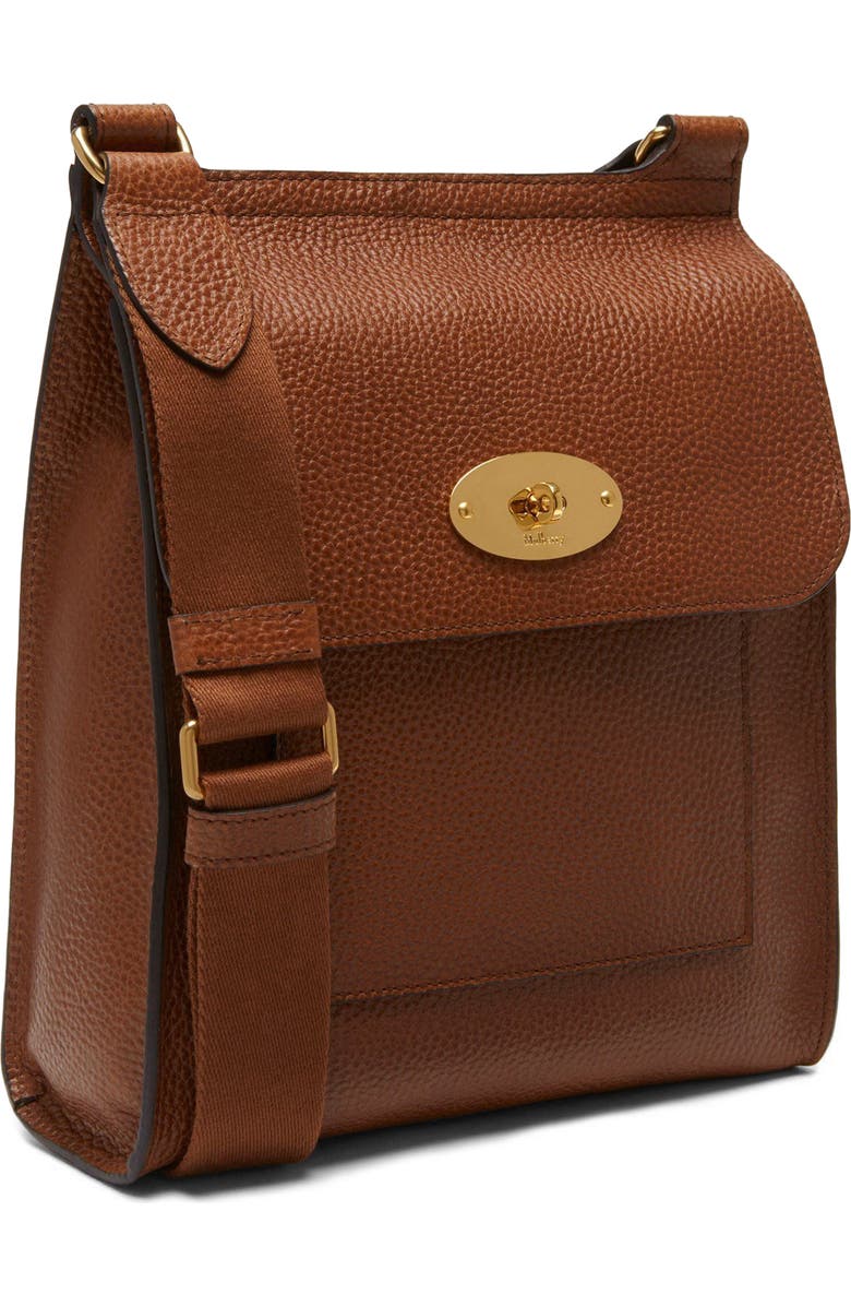 Mulberry Antony Leather Crossbody Bag, Alternate, color, Oak