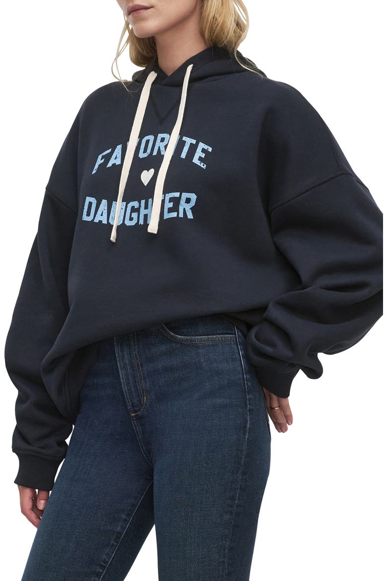 Graphic Hoodie, Alternate, color, NAVY/ LIGHT BLUE