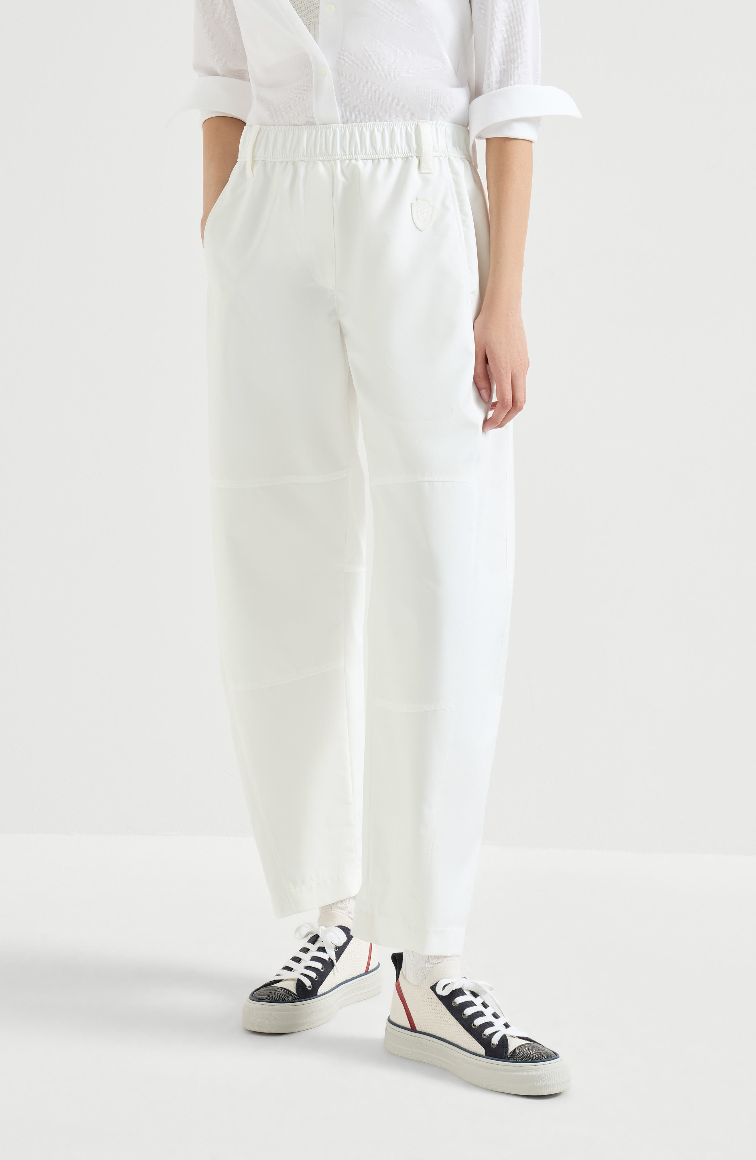 Ergonomic track trousers