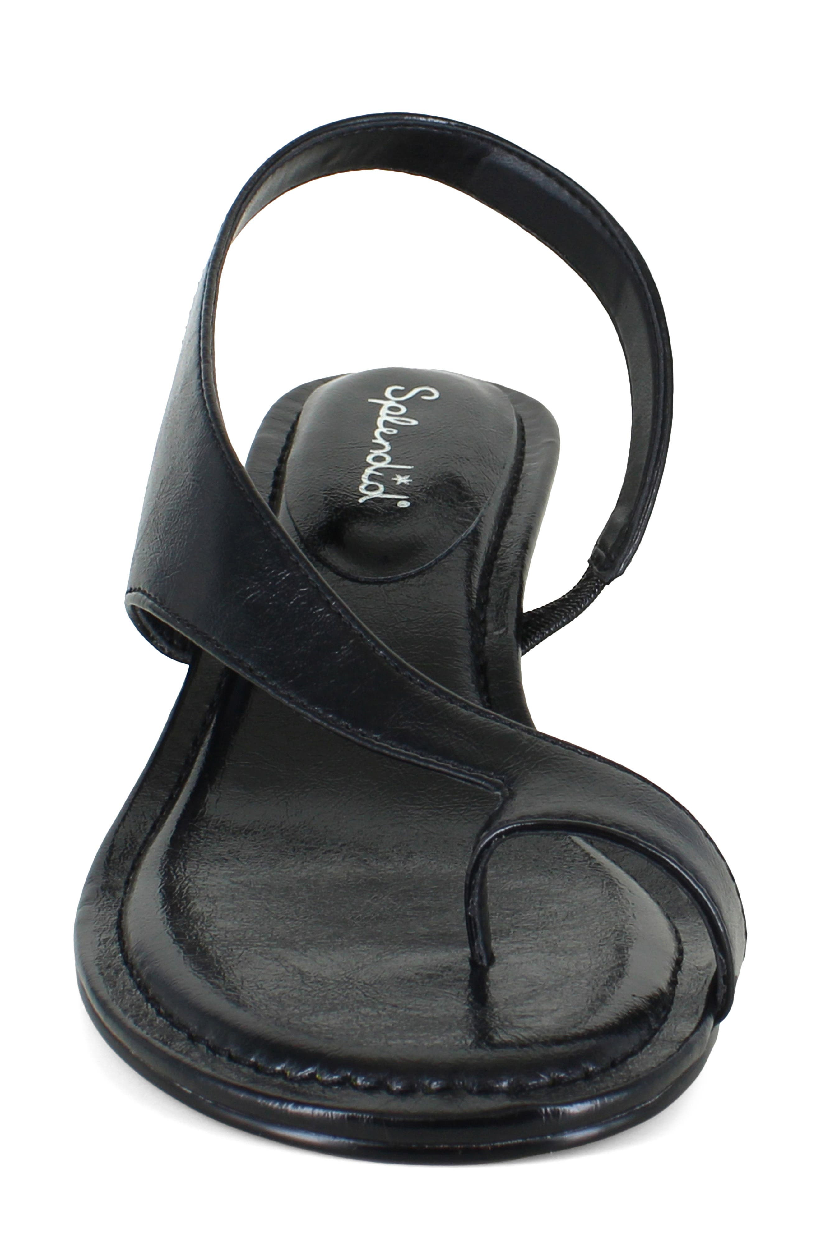 Splendid Helen Toe Loop Sandal, Alternate, color, Black