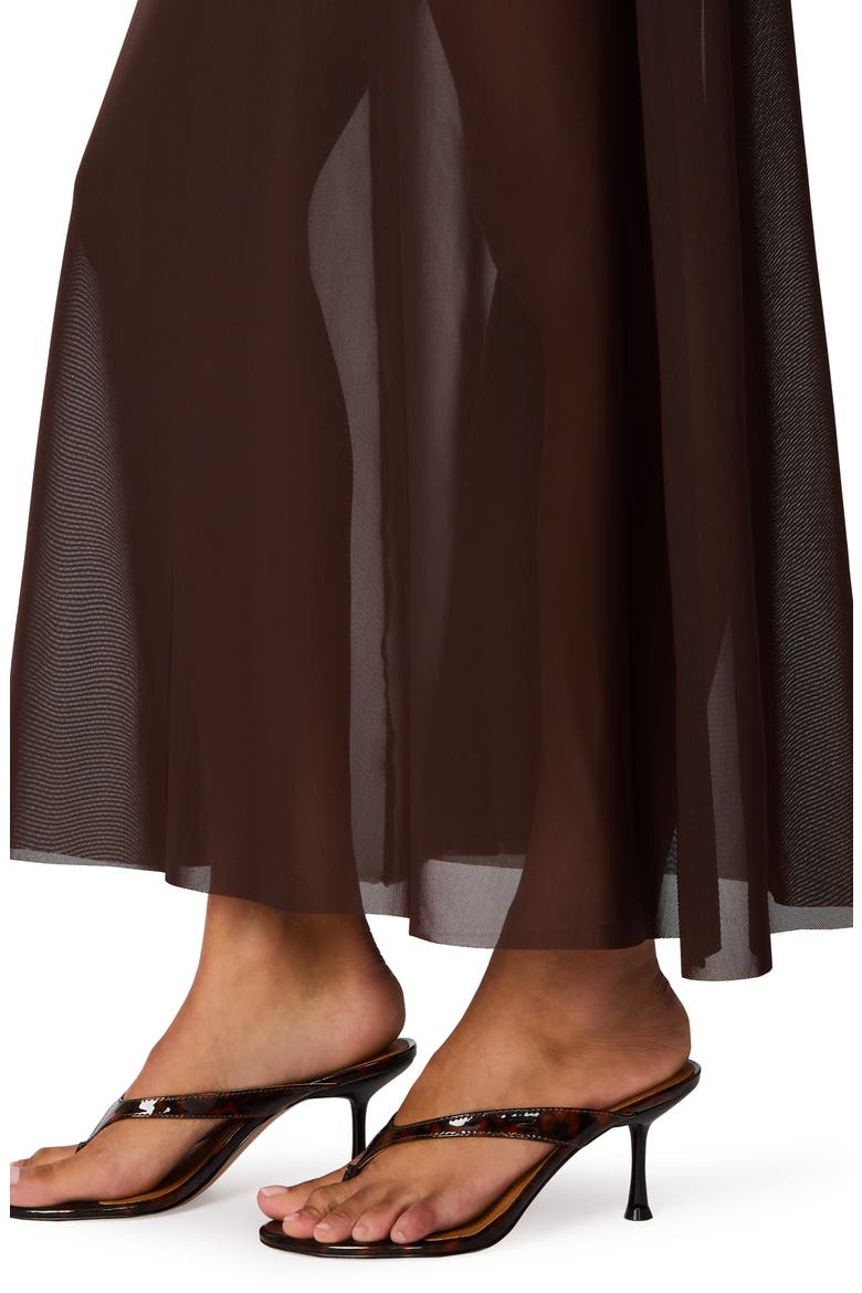 Sharlene Sleeveless Maxi Dress, Alternate, color, CHICORY COFFEE