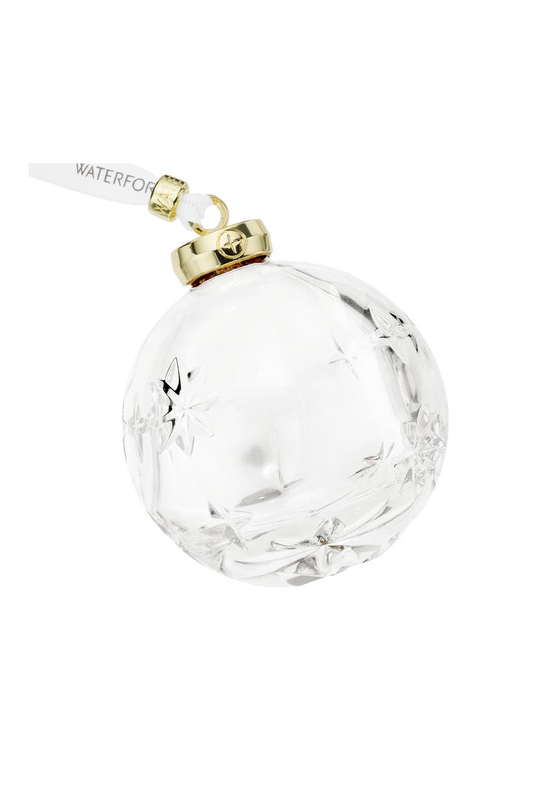 Star Crystal Bauble Ornament, Alternate, color, NO COLOR