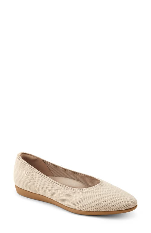 VIVAIA Tamia Walker Water Repellent Knit Flat in Almond 